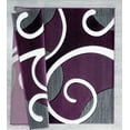 thumbnail image 2 of United Weavers Bristol Area Rug 2050 10382 Riley Plum Loops Curves 7' 10" x 10' 6" Rectangle, 2 of 2