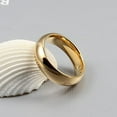 thumbnail image 4 of Bague Classique pour Homme en Tungstène pour Promesse Fiançailles Alliance Simple, 4 of 5