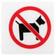 thumbnail image 1 of Señal de prohibición de mascotas en el interior, señal de No se permiten mascotas, señal de entrada de No se permiten perros, señal de aviso de puerta para tienda, 1 of 7