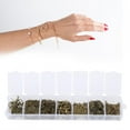 thumbnail image 4 of 415pcs Practical Earring Hooks, Necklace DIY Accessory, Metal Craft Enthusiasts Craft Projects For DIY Jewelry Making DIY Earrings Bronze,Gold, 4 of 8