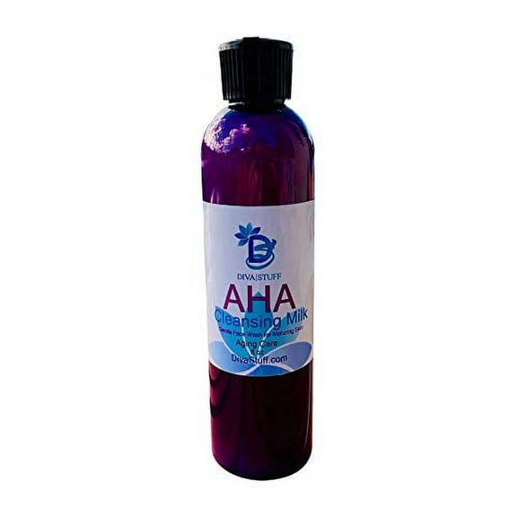 AHA Anti Aging Cleansing Milk with Honey, Aloe, Knotgrass & More, By Diva Stuff