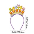 thumbnail image 3 of MORESEC Home Easter Themed Party Headband Bunny Chick Eyeglasses Frames Spring Holiday Hair Accessories for Homes Adults Photobooth Props, 3 of 6