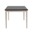 thumbnail image 3 of Shaker Rectangular Wood Dining Table - European Black Ash/Antique White, 3 of 6