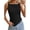Black, variant on Going Out Tops for Women Summer Twist Straps Asymmetrical Ruched Tank Top Slim Fit Sleeveless Shirts Y2K Clothes