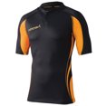 thumbnail image 1 of KooGa - Camiseta de Rugby/Futbol entallada/ajustada - Modelo Curve Premium (Negro/Oro) KooGa UTRW2053_blackgold, 1 of 2
