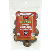 Emperor’s Kitchen Organic Shiitake Mushrooms, USDA Organic, Non-GMO, Dried Whole Shiitake, 1.76 OZ