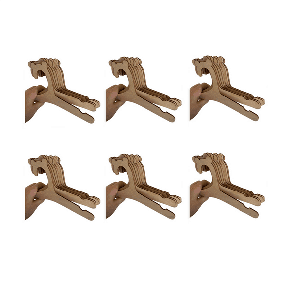 60 Pcs Wooden Hanger for Baby Clothes Natural Wood Hanger for Baby Clothes Hanger Rack Room Nursery Decor