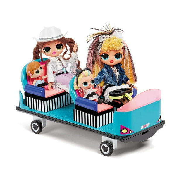 L.O.L. Surprise! O.M.G. Remix 4-in-1 Plane Playset Transforms – 50