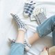 thumbnail image 1 of Low Cut Shallow Mouth Verano Lindo Estudiante Calcetines Barco Calcetines Mujeres, 1 of 2
