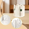 thumbnail image 4 of Dispensador de vasos de papel, soporte para tazas de café, organizador de barra resistente para mostrador, estante de almacenamiento para restaurante, blanco, 4 of 8