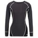 thumbnail image 1 of Regatta - Camiseta de manga corta interior modelo Beru para mujer (Gris Seal, Negro) Regatta UTRG2897_sealgreyblack, 1 of 6