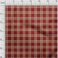 thumbnail image 2 of oneOone Silk Tabby Fabric Tartan Check Print Sewing Fabric BTY 42 Inch Wide, 2 of 4