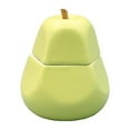 thumbnail image 1 of Pot à Épices Récipient de Stockage de Cuisine Style Fruits Créatif Vert Blanc Jaune Bouteille de Condiments, 1 of 12