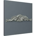 thumbnail image 5 of Ekena Millwork 23 1/8"W x 5 7/8"H x 1 1/8"P Medium Scroll Center with Scrolls, 5 of 6