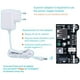 thumbnail image 4 of Kit de electrónica mejorado con módulo de fuente de alimentación, cable puente, potenciómetro de precisión y placa de pruebas de 830 puntos de conexión para Arduino UNO R, 4 of 5
