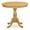 Oak, variant on Bowery Hill Traditional Antique 36" Round Wood Dining Table in Mahogany