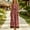 Rose Red, variant on Morttic Women's Leopard Print Sleeveless V-Neck Maxi Dress – Boho Flowy Beach Long Dress, Summer Resort & Vacation Wear Blue,L