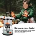 thumbnail image 2 of Chauffe-kérosène Portatif pour l'Extérieur, Chauffe-Poêle à Kérosène Léger avec Jauge d'Huile, Réchauds de Cuisson avec Housse de Protection, Convient à la Randonnée, au Backpacking et aux Voyages en Plein Air, Facile à Utiliser, 2 of 4