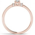 thumbnail image 3 of 1/4 Carat T.W. Diamond Classic 10kt Rose Gold Engagement Ring, 3 of 5