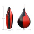 thumbnail image 2 of Szbaoan Boxing Speed Ball Training Set, Pear Shape Punching Bag with Swivel, Hanging Fitness Equipment for Exercise, Complete with Pump and Hook, 2 of 5