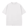 thumbnail image 4 of Gspmoly Chandail pour Homme, T-Shirt de Sport Uni Décontracté à Manches Courtes et Col Rond pour Homme, Haut pour Homme, Économies d'Été, 4 of 4