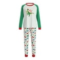 thumbnail image 1 of ITFABS Christmas Family Pajamas Set, Dinosaur Print Tops+Trousers/Romper, 1 of 9
