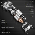 thumbnail image 6 of HRT New Starter L4 for Ford Focus 2.0L/2.3L 2003-2010, Explorer, Edge 2.0L 2012-2013,Mazda Tribute 2005-2011, Mercury Mariner 2005-2011, Replace 3S4Z11002AB, SFD0120, 6674N, 6 of 6