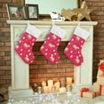 thumbnail image 7 of SKYSONIC Christmas Stocking Personalized Christmas Tree Large Candy Stocking Hanging Gift Xmas Stockings Decoration 1 PC for Family Holiday Party Ornaments Decor Fireplace, 7 of 7
