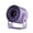 Purple, variant on High Speed Turbo Air Circulator Fan – Desktop/Wall Mount Rechargeable Fan With Smart Digital Display & Strong Airflow For Home Office Bedroom, USB Powered Personal Quiet Cooling