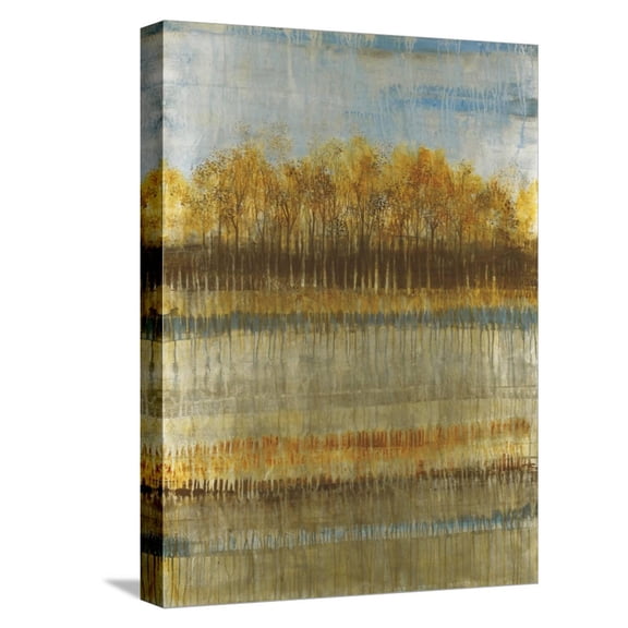 Art.com Beach Trees Stretched Canvas Print Wall Art by Liz Jardine, 12" x 16"