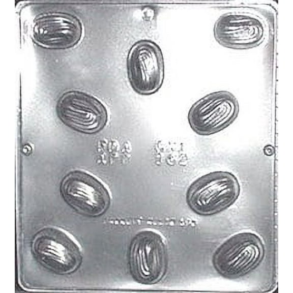 162 Oval Swirl Chocolate Candy Mold