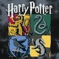 thumbnail image 2 of Junior's Harry Potter Hogwarts Houses Vintage Collage Graphic T-Shirt, 2 of 4