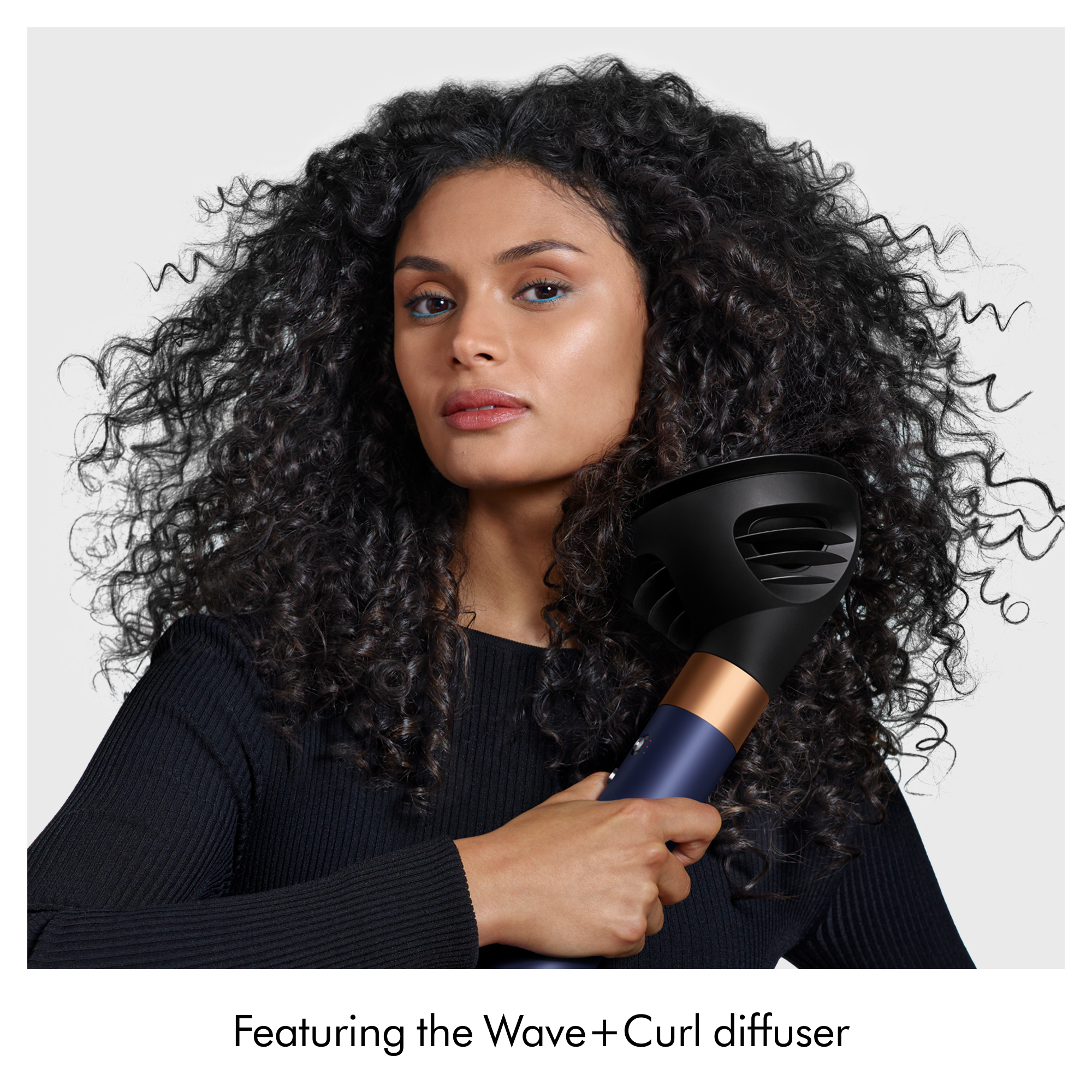 Premium Dyson Airwrap i.d.™ multi-styler Curly+Coily | Prussian Blue/Rich Copper