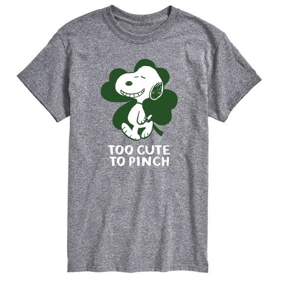 Peanuts - Too Cute To Pinch - Men's Short Sleeve Graphic T-Shirt