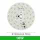 thumbnail image 3 of Chip de luz LED empotrada de 3 W, 5 W, 7 W, 9 W, 12 W, 15 W, 18 W, SMD 2835, cuentas de luz CA 220 V, bricolaje, para luz LED empotrada, foco de iluminación blanco frío/cálido, 3 of 5