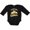 AB-Black, variant on Inktastic Hanukkah Funny Here for Latkes Boys or Girls Long Sleeve Baby Bodysuit