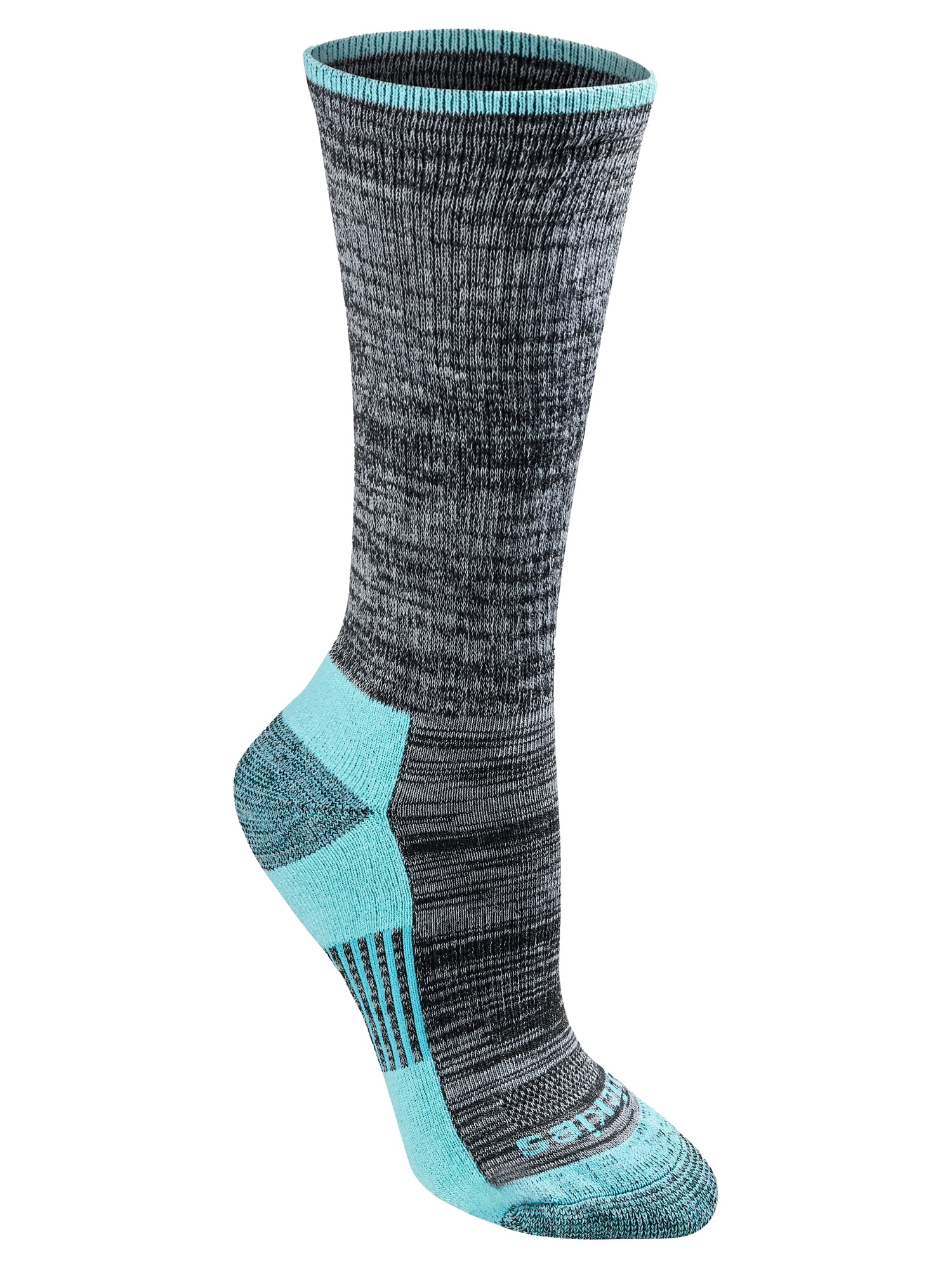 Genuine Dickies Women's Dri-Tech Free Run Crew Socks, 5-Pack