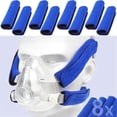 thumbnail image 3 of 8 Packs CPAP Mask Strap Covers, Face Cushion Cover for Cpap Strap Headgear, Universal and Reusable C, 3 of 5