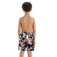 thumbnail image 2 of Genuiskids Family Swimsuits Matching Set Father and Son Floral Polka Dot Swim Trunks Bathing Suit Board Shorts, 2 of 8
