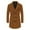 Coffee, variant on Elvqul Mens Peacoat Overcoat Big and Tall Fashion Double Breasted Coats Brown Jacket for Men Winter