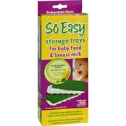 Fresh Baby Baby Food Freezer Tray, White, 2 pack