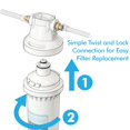 thumbnail image 3 of APEC FI-CS-2500P Replacement Filter for CS-2500P Water Filtration System, 3 of 4