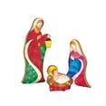 thumbnail image 1 of AMERTEER Nativity Scene Silhouette Yard Sign Display 25*20cm With Lights For  Holiday With Metal Stakes, 1 of 11