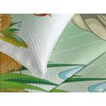 thumbnail image 4 of Ambesonne Hedgehog Quilted Bedspread Set 3 Pcs, Vivid Colored Cartoon, King Size, Multicolor, 4 of 5