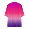 thumbnail image 4 of Nfurl Cardigans for Women Plus Size Lightweight 3/4 Sleeve Open Front Chiffon Cardigans Trendy Floral Prints Loose Casual Thin Kimono Cardigan Multicolor,M, 4 of 5