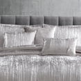 thumbnail image 2 of Turin 7 Piece Comforter Set Black King Riverbrook Home Turin Crinkled Velvet Comforter Collection Machine Wash, Spot Clean Silver Twin Adult, Teen &, 2 of 5