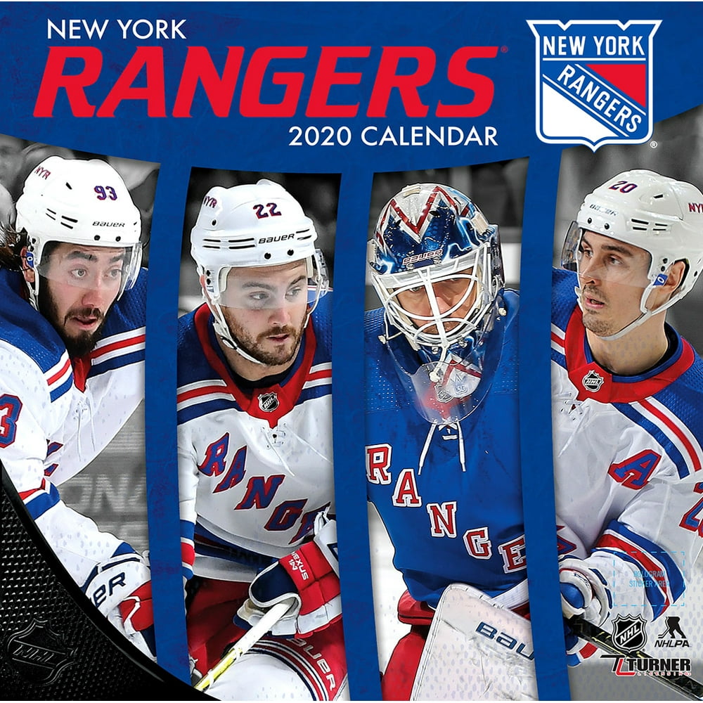 New York Rangers 2020 12x12 Team Wall Calendar (Other)