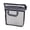 Black, variant on Lightweight Nylon Mesh Shower Tote Bag with Zipper Handles Hanging Organizer for Toiletries Beach Gym Travel Quick Drying Portable