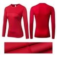 thumbnail image 2 of Quick-Drying Running Fitness Long Sleeve Shirt for Women Workout Shirts, 2 of 3