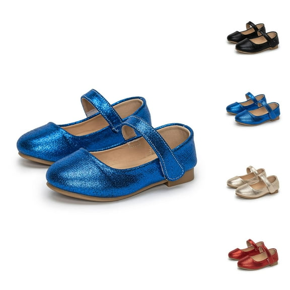 Girls Shoes School Mary Jane Uniform Dress Shoes Kids Loafers Performance Casual Shoes Comfortable Dress Shoes With Dresses Party Wedding Flats